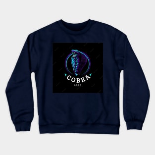 Black cobra vector design of T-shirt Crewneck Sweatshirt